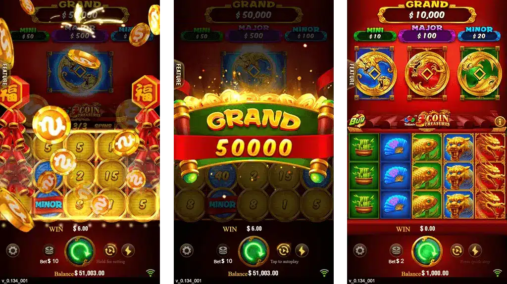3 Coins Sattanumber Bonus